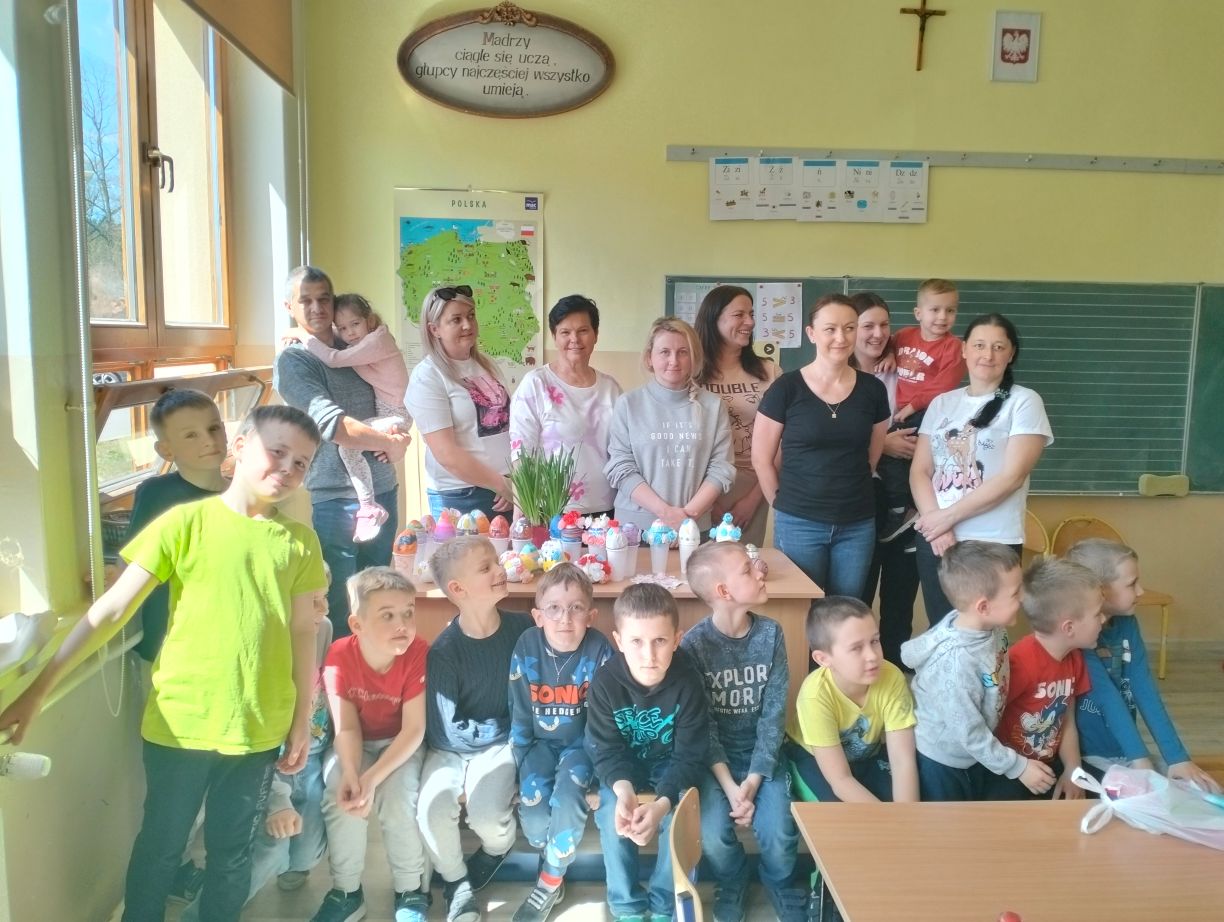 Lekcja otwarta w klasie pierwszej