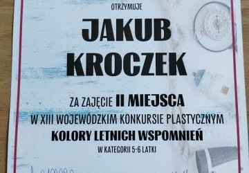 Laureaci Konkursu Plastycznego „Kolory letnich wspomnień”
