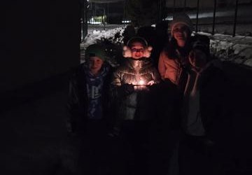 Zbiórka harcerska - zdobywanie sprawności 