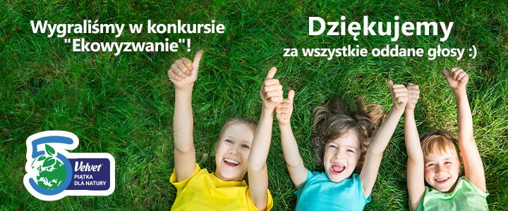 Wygraliśmy w konkursie "Ekowyzwanie" !!!