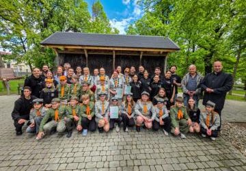 Spotkanie zuchów i harcerzy z grupą taneczną z Argentyny