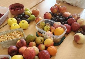 Wykonanie dżemu wieloowocowego w klasie trzeciej