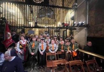 Pielgrzymka zuchów i harcerzy do Częstochowy